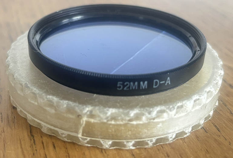 Unbranded 52mm 80B Blue Filter
