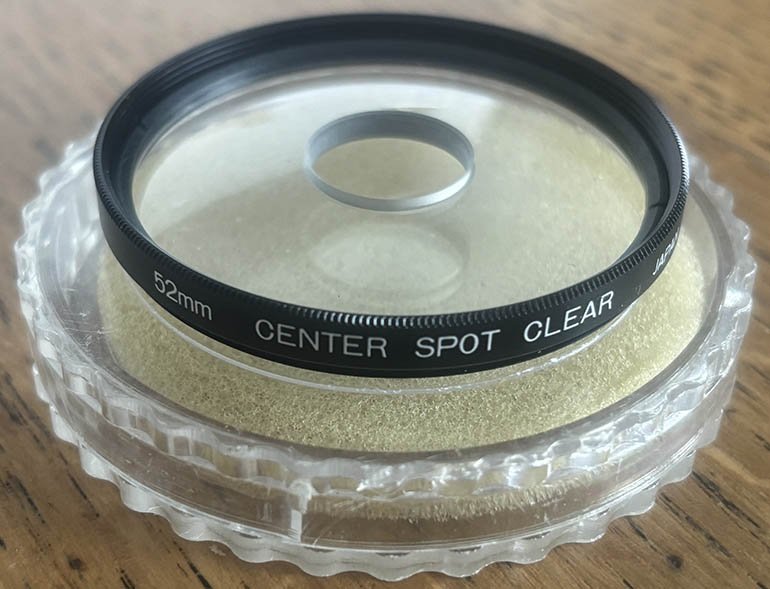 Unbranded 52mm Centre-Spot Filter