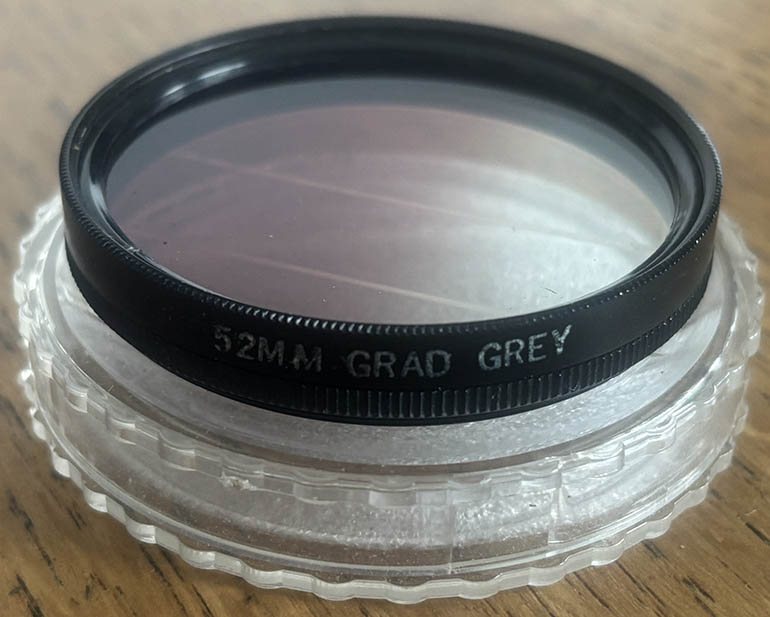 Unbranded 52mm grey grad  Filter