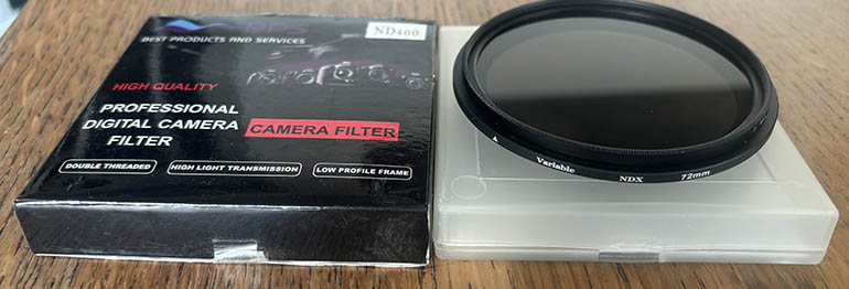 Unbranded 72mm Variable ND400 Filter