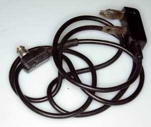 Second hand Unbranded 75cm  flash lead pc two 2 pin