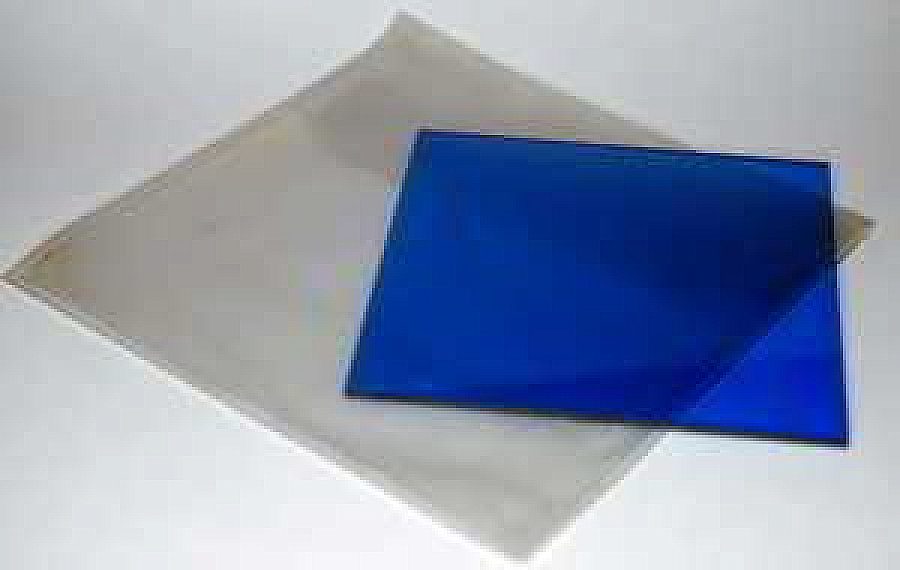 Used Unbranded 75mm square 80 series blue