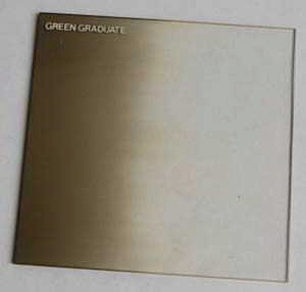Used Unbranded 75mm Square Green Grad