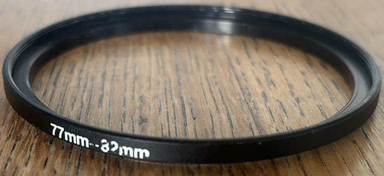 Unbranded 77-82mm  Stepping ring