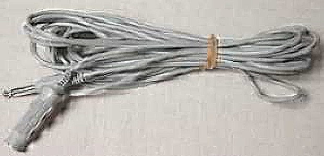 Pre-owned Unbranded 8m Straight 1/4in jack cable extension