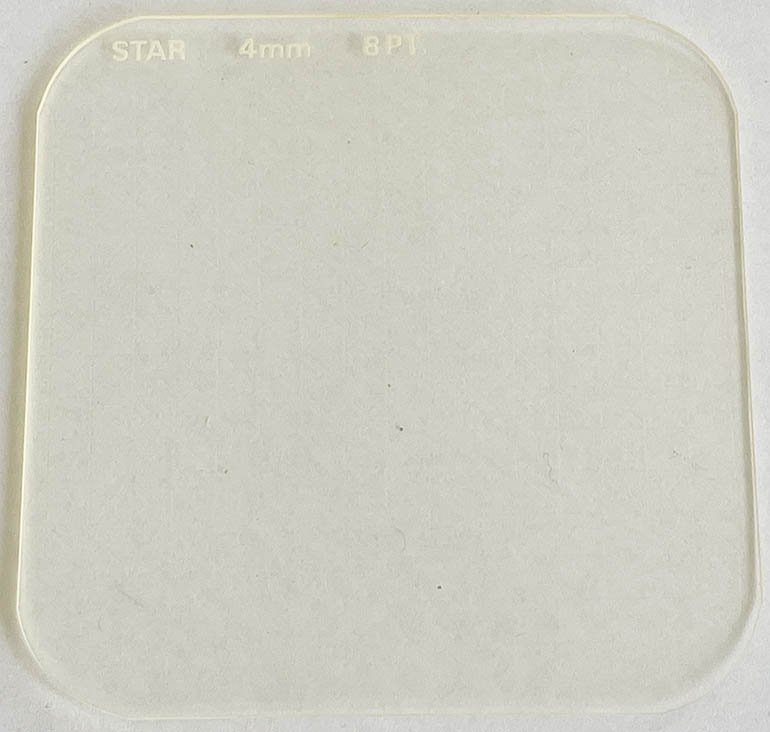 Pre-owned Unbranded 8pt 4mm Star