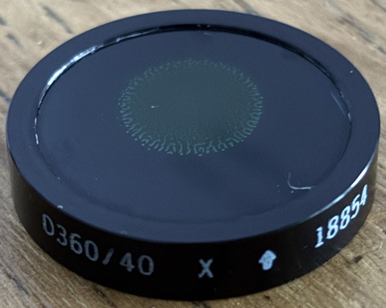 Unbranded D360 / 40 18854 25mm bandpass filter Microscope Accessories