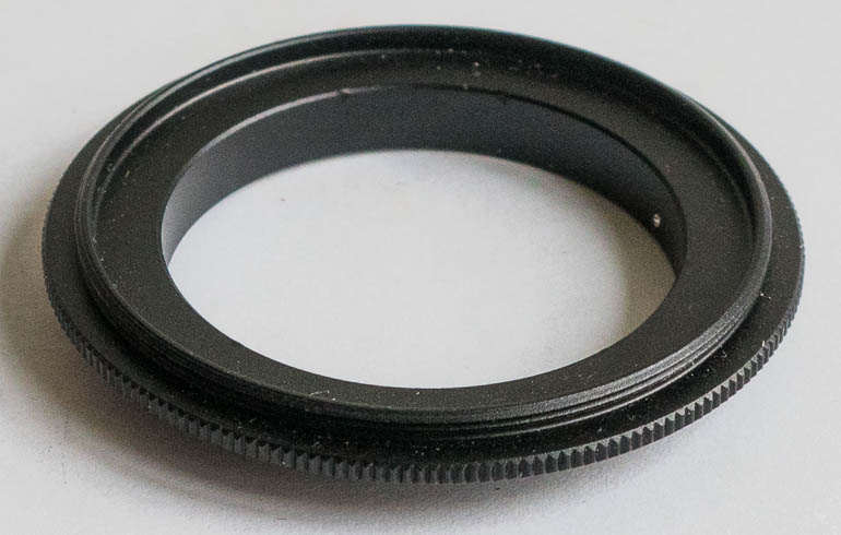 Unbranded Olympus Micro 4/3 to 55mm Reverse Ring Lens adaptor