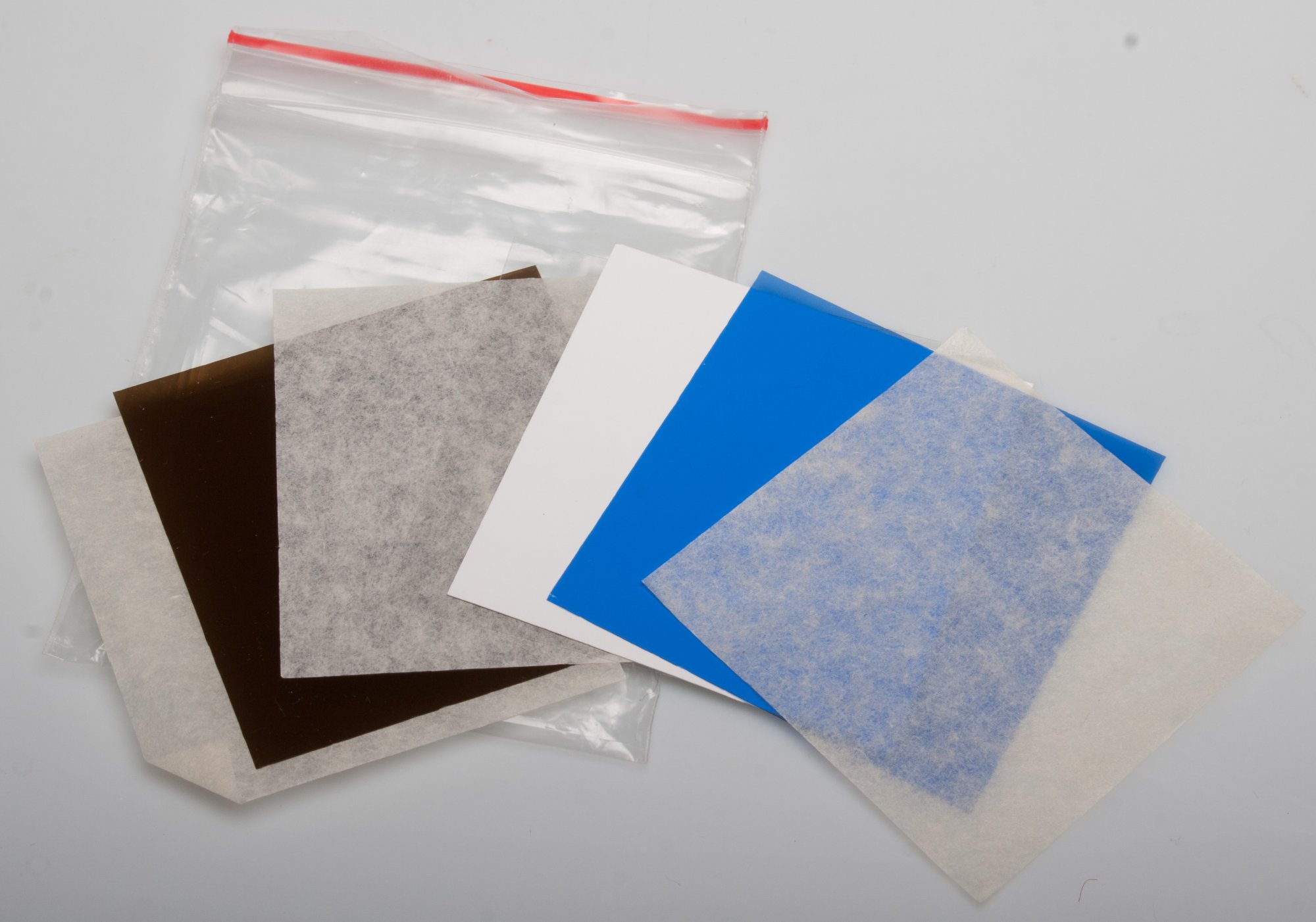 Unbranded Set of three filter gels