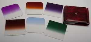 Unbranded Landscape kit set of six filters in case A-series