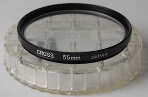 Unbranded 55mm Cross Screen Filter