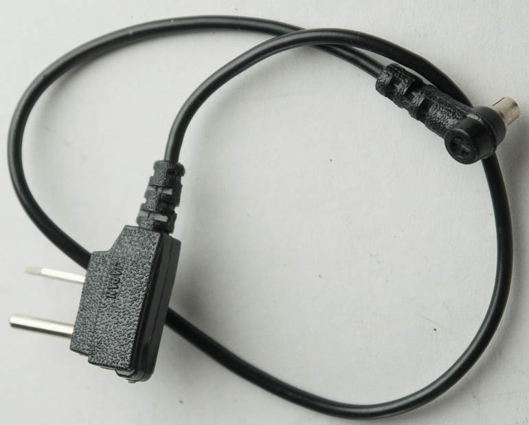 Unbranded 12in  flash lead pc to two 2 pin  Flash cable
