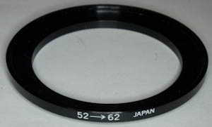 Unbranded 52-62mm  Stepping ring