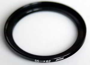 Unbranded 55-62mm  Stepping ring