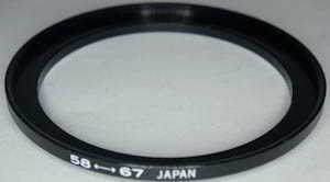 Unbranded 58-67mm Stepping ring