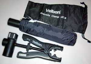Velbon UC-6 Umbrella Clamp Flash accessory