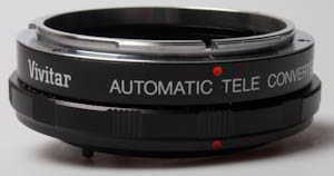 Vivitar 1.5x MC Canon FD Teleconverter