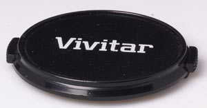 Vivitar 49mm clip on plastic Front Lens Cap