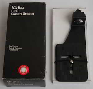 Vivitar CB-66 Medium Format Camera Bracket Flash accessory