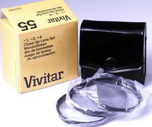 Vivitar 55mm Close-up Lens Set Close-up lens