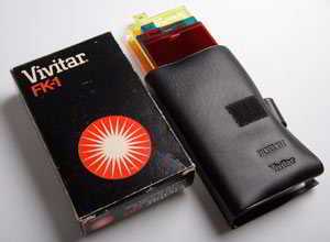 Vivitar FK-1 Colour Wide Angle Filter Kit Flash accessory