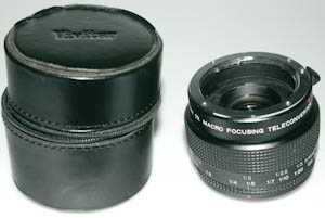 Vivitar 2x Macro Focusing MC Pentax PK Teleconverter