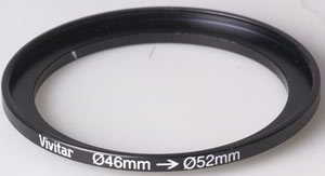 Vivitar 46-52mm Stepping ring