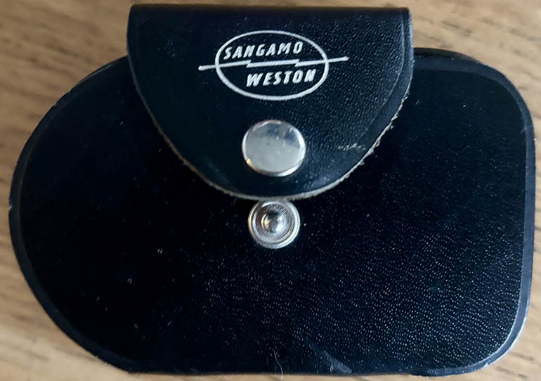 Weston meter leather case Exposure meters