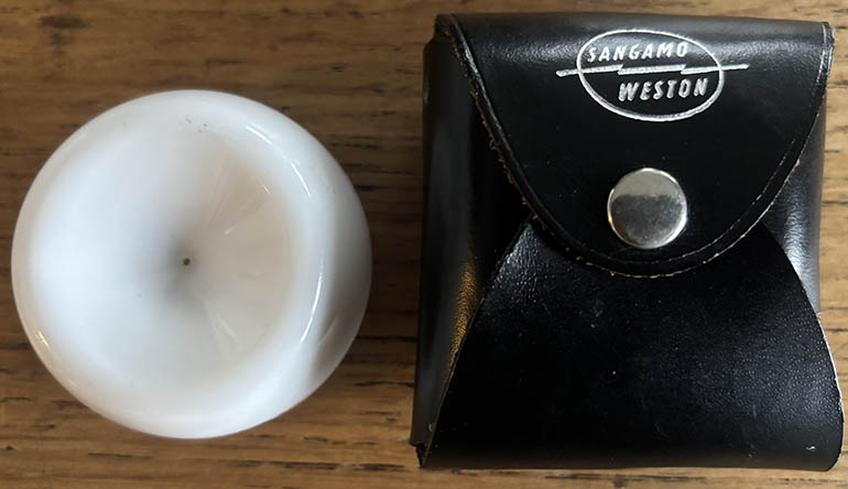 Weston meter invercone  Exposure meters