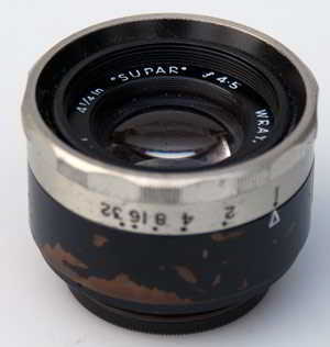 Wray Supar 4 1/4in (105mm)  f/4.5 enlarging lens Enlarging Lens