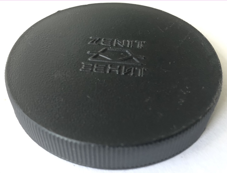 Zenit 55mm plastic push on  Front Lens Cap